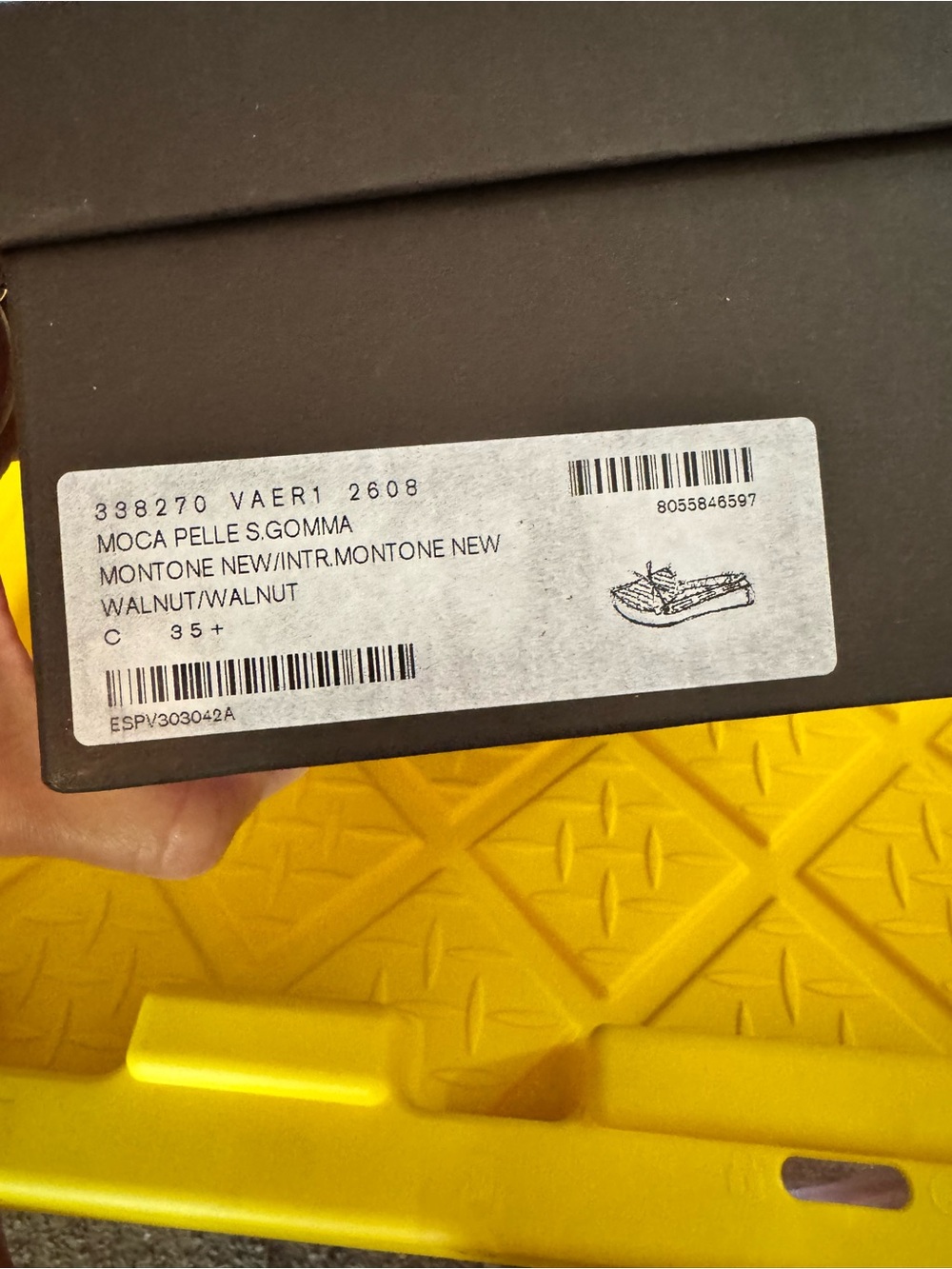 Bottega Veneta Suede Moccasin with Sherling Lining NWT - Picture 6 of 8